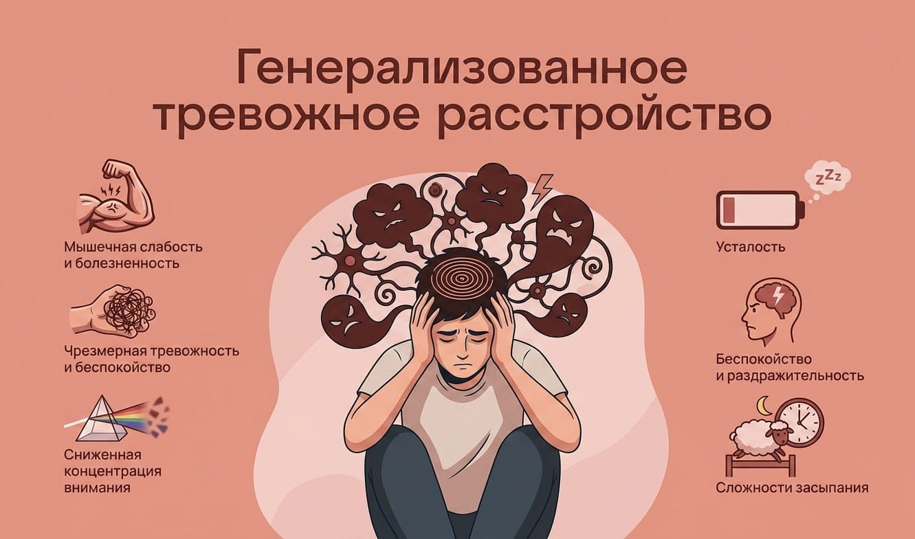 Инфографика: Симптомы ГТР